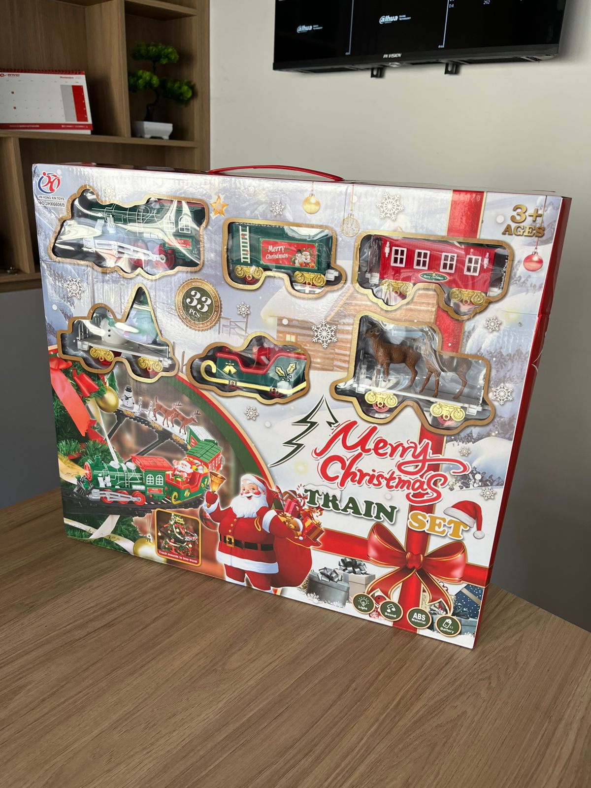 Tren Navideño Para Arbol
